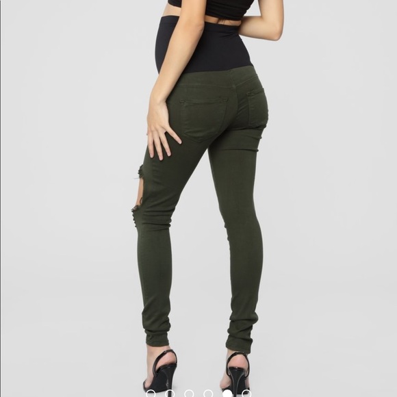 Fashion Nova Maternity jeans size 11 - Picture 6 of 6